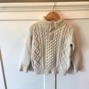 Gap Cream Knit Sweater